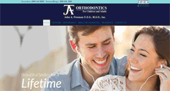 Desktop Screenshot of docfreemanortho.com